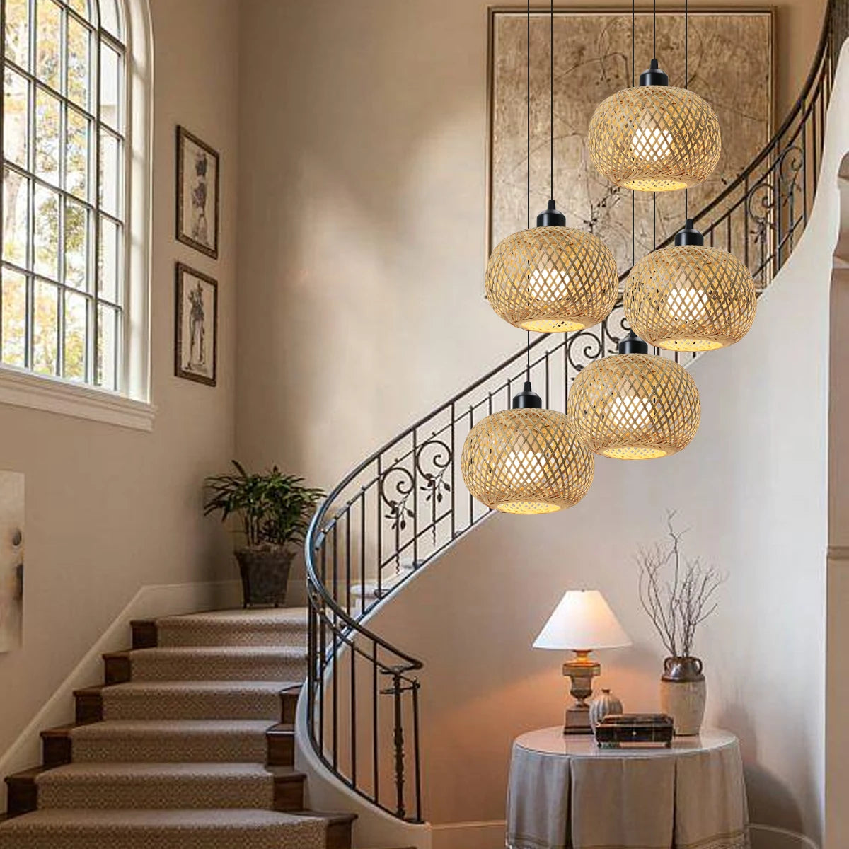 Bamboo Pendant Lamp