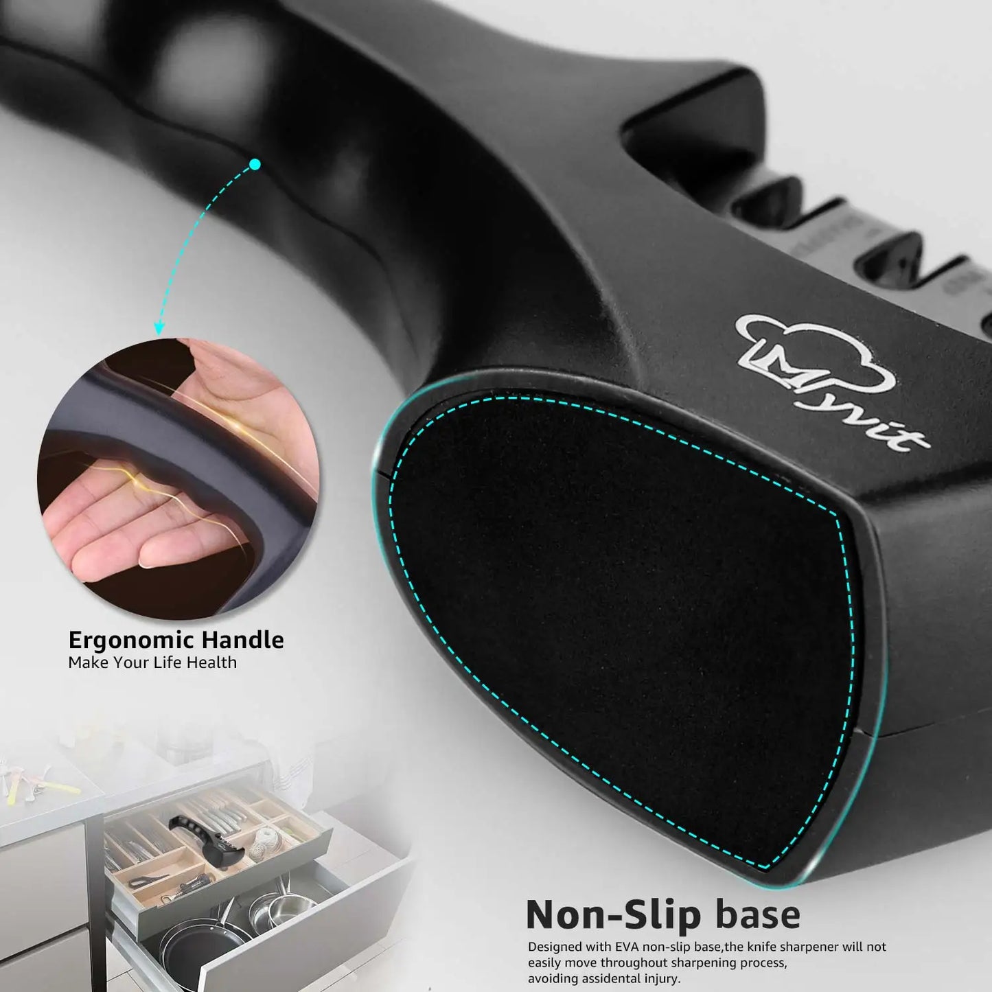 Knife Sharpener 4 In 1