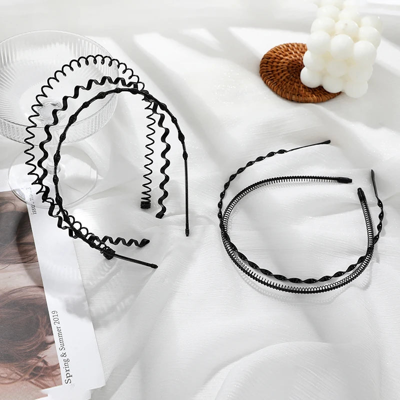 Non-slip Wash Wave Hair Bands