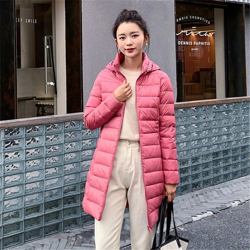 Women's Duck Down Coat Thin