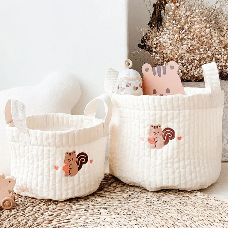 Bear Embroided Baby Bags