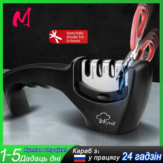 Knife Sharpener 4 In 1
