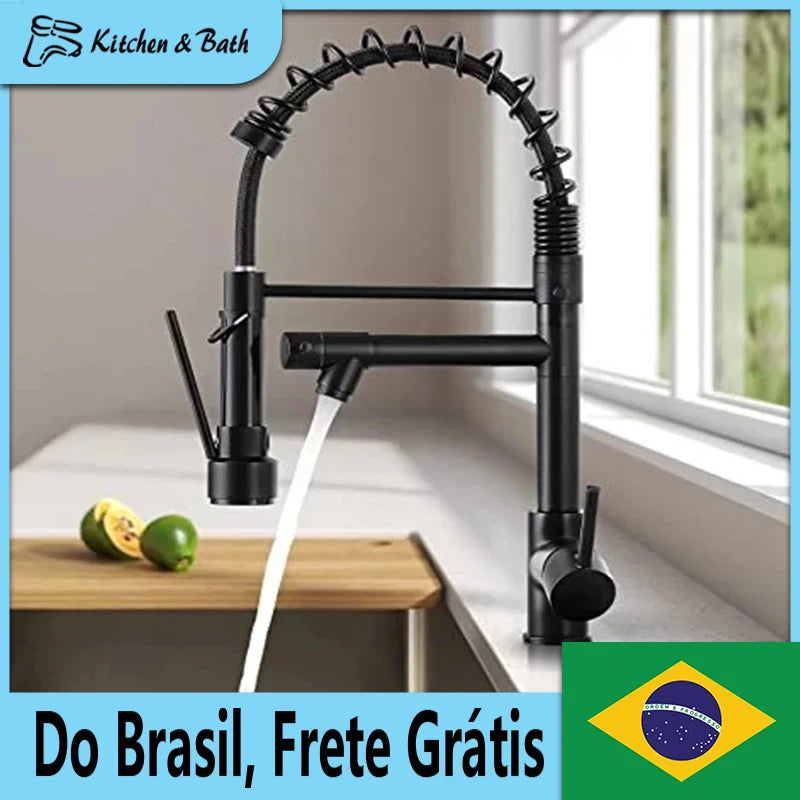 Gourmet Kitchen Faucet With Articulated Spray for Easy Cooking