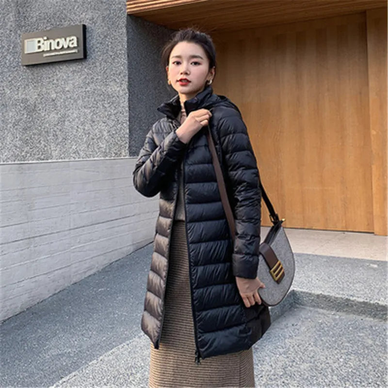 Women's Duck Down Coat Thin