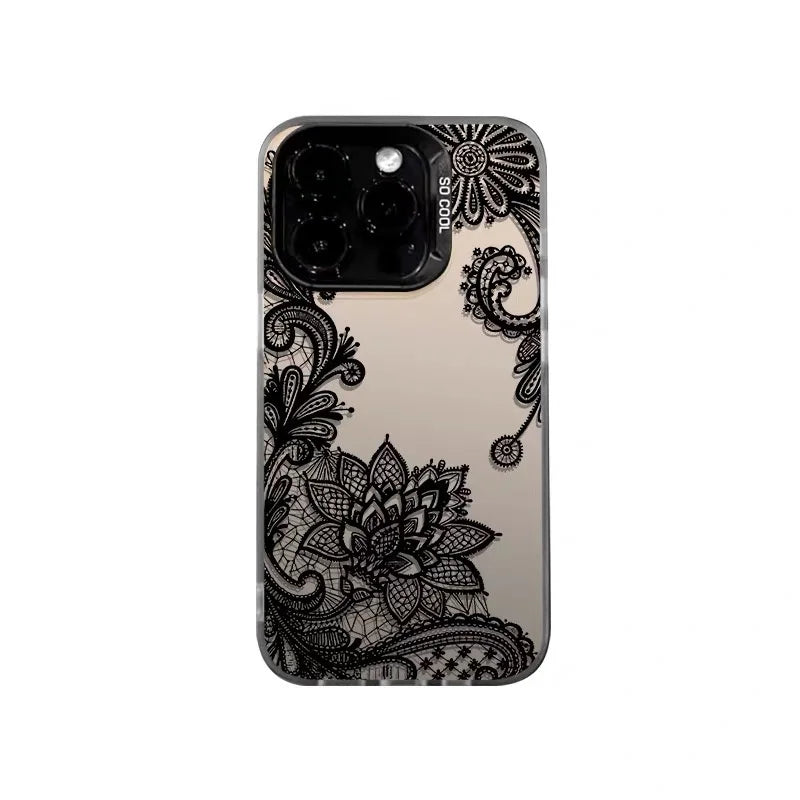 Lace Floral Pattern Phone Case