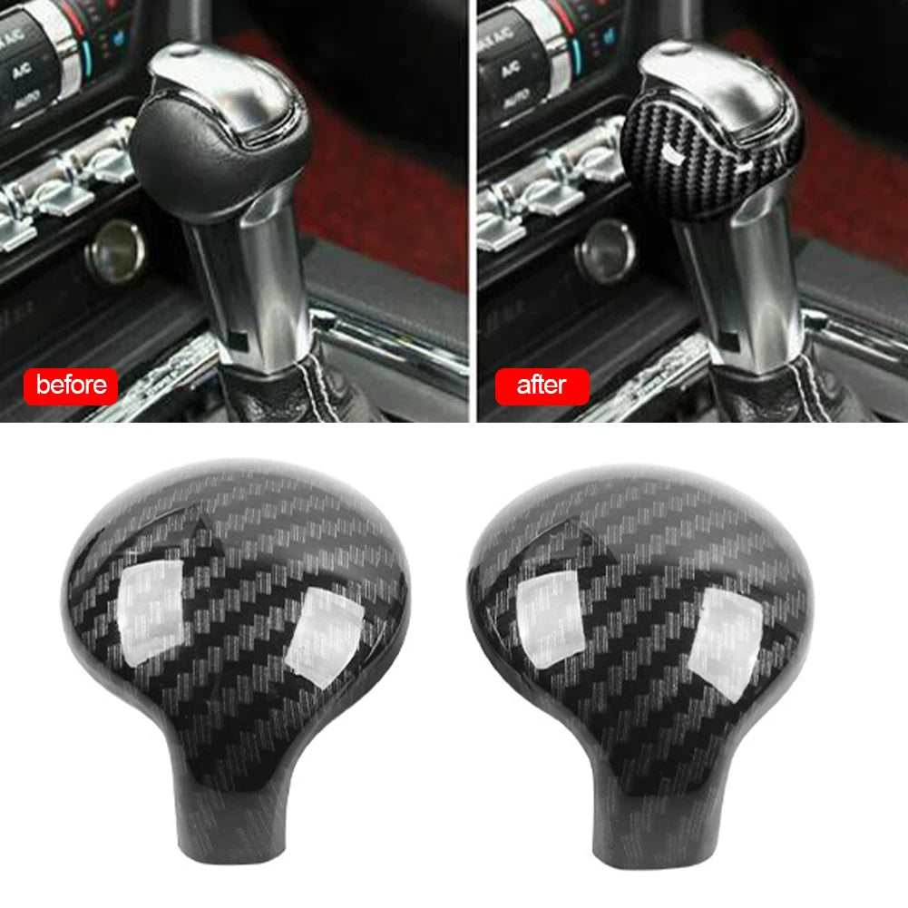 Carbon Gear Shift Knob Cover