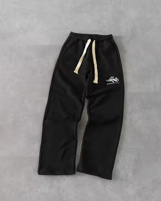 Alphabet print joggers