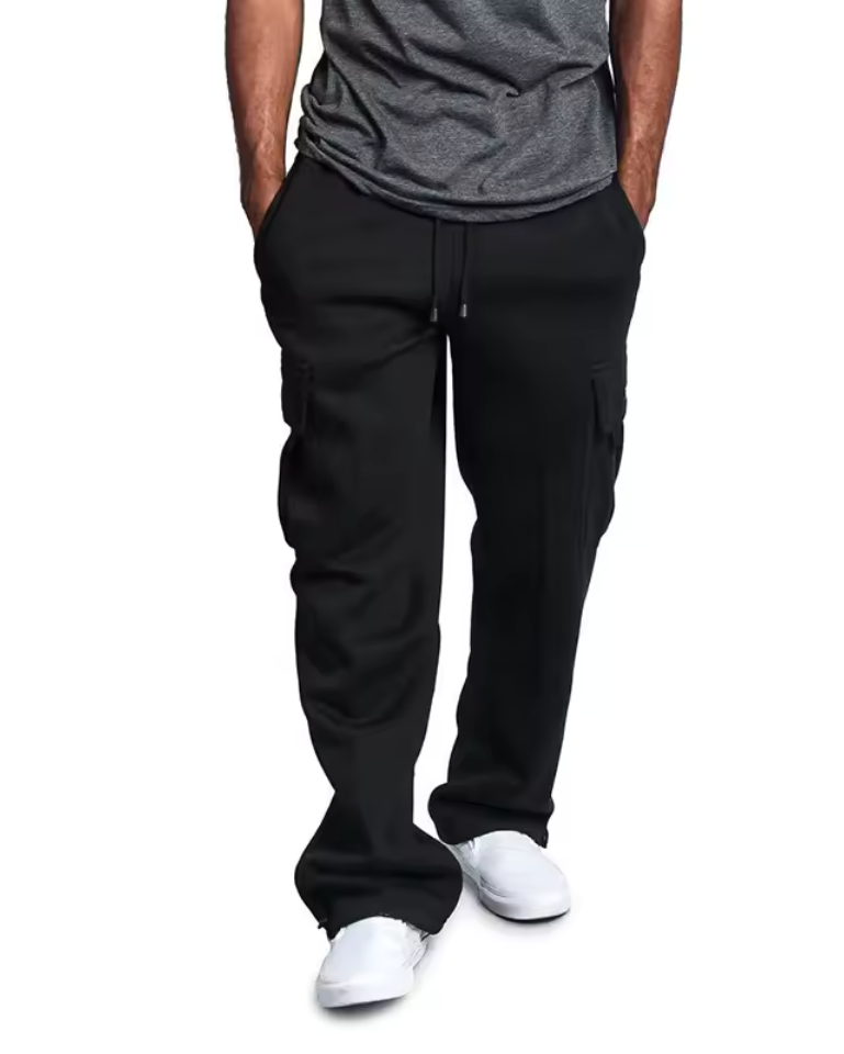 Fitted joggers with pockets