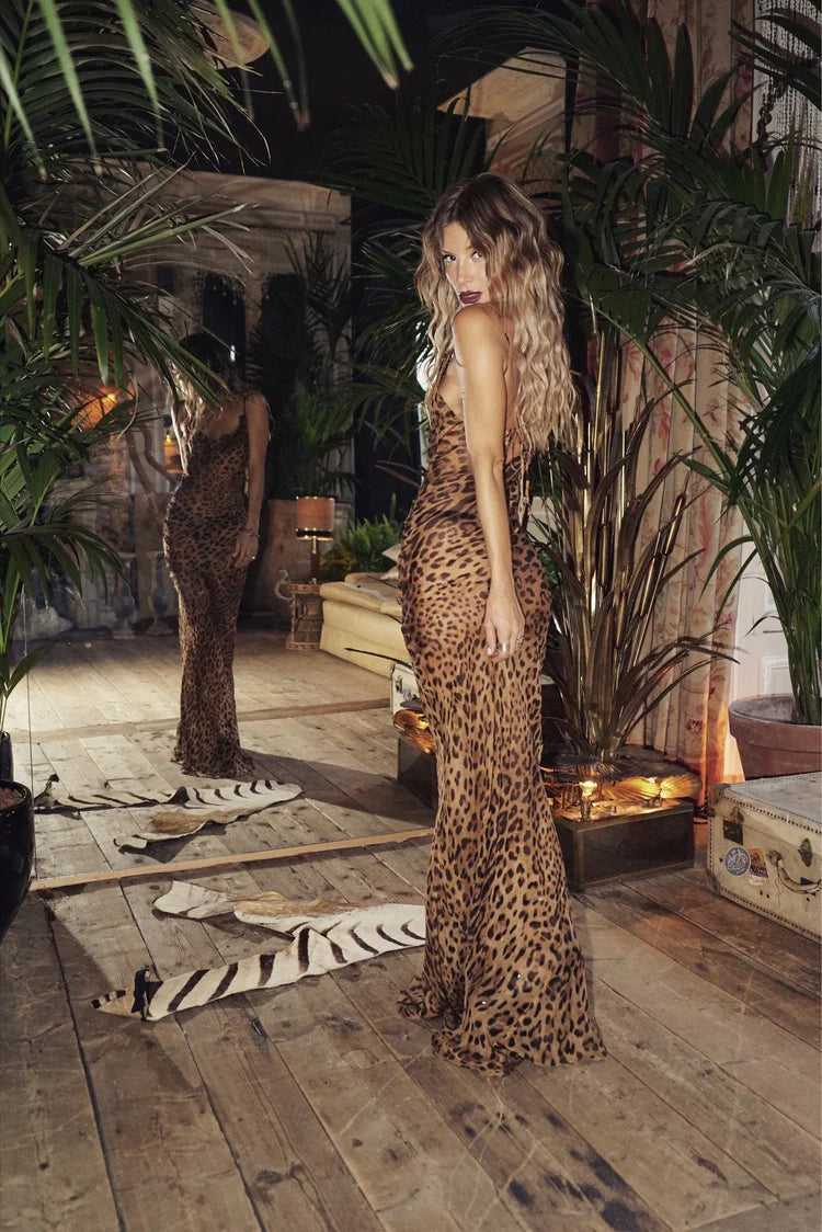 LEOPARD PRINT DRESS