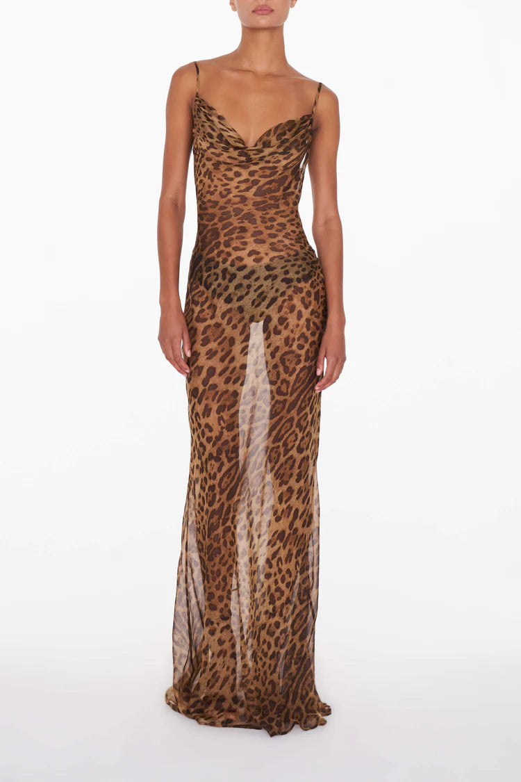 LEOPARD PRINT DRESS